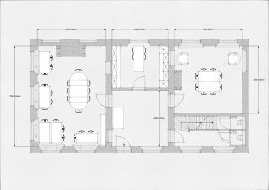 Plattegrond huis-oudegein-vergaderopstelling-1B